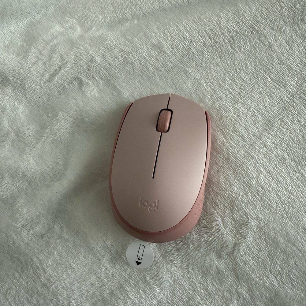 Logitech M170 Pink Wireless Mouse